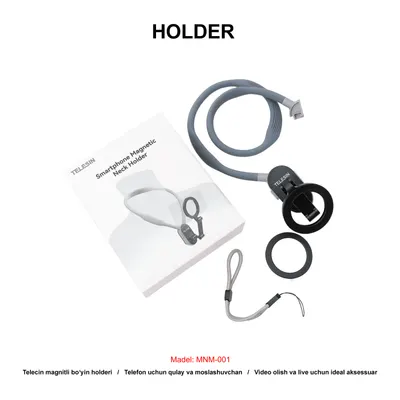 HOLDER TELESIN MNM-001 BLACK