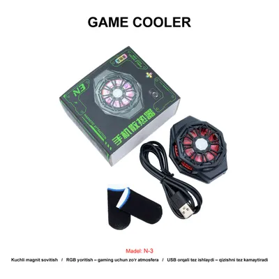 GAME COOLER N3 BLACK