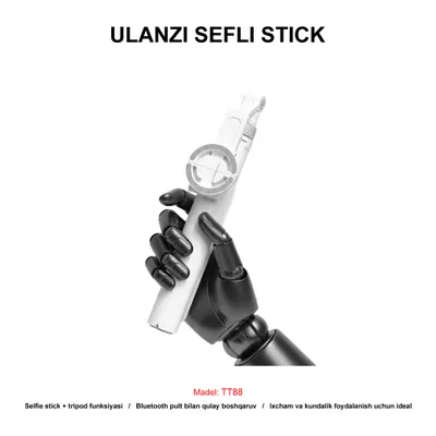 SELFI+TRIPOD ULANZI TT88 WHITE