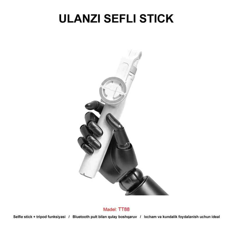 SELFI+TRIPOD ULANZI TT88 WHITE