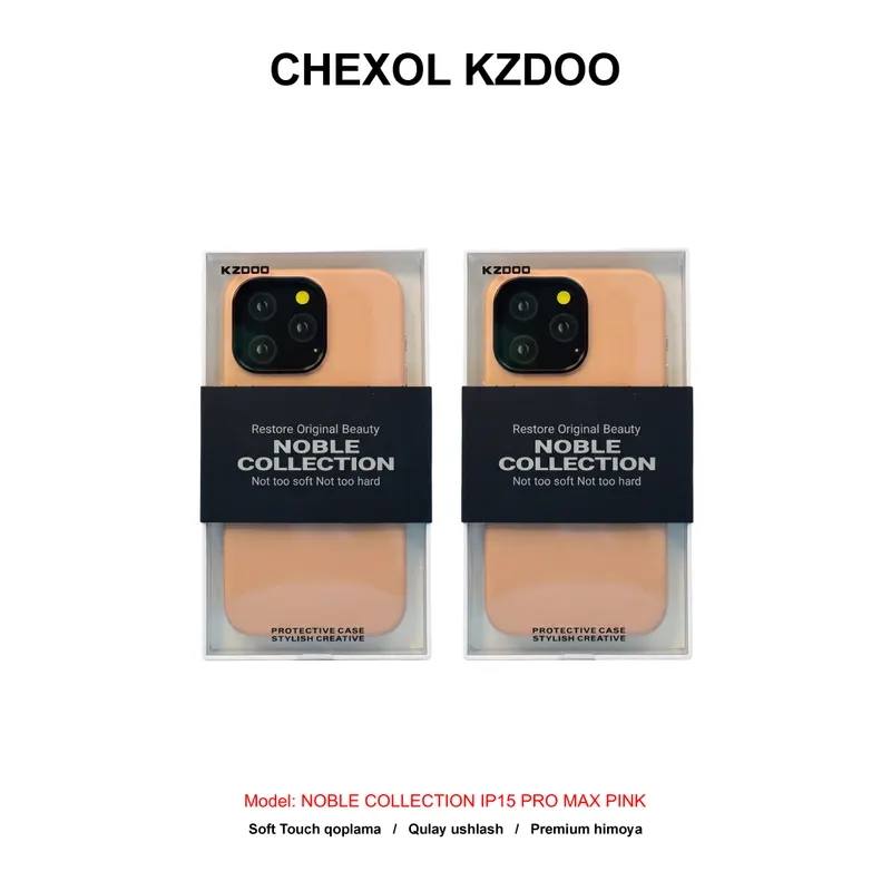 CHEXOL KZDOO NOBLE COLLECTION IP15 PRO MAX PINK