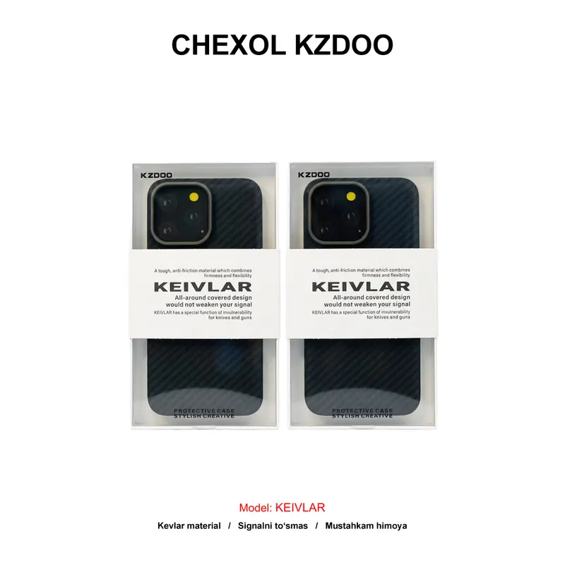 CHEXOL KZDOO KEIVLAR IP15 PRO BLACK