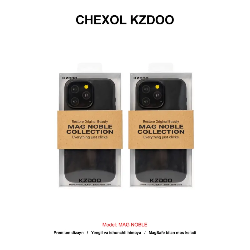 CHEXOL KZDOO MAG NOBLE IP15 PRO BLACK