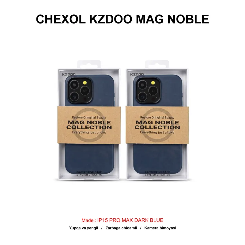 CHEXOL KZDOO MAG NOBLE IP15 PRO MAX DARK BLUE