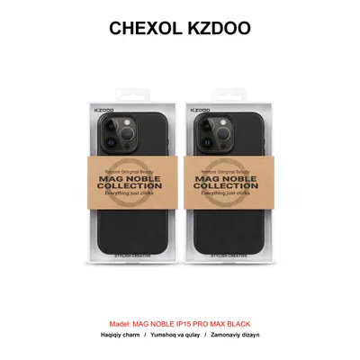 CHEXOL KZDOO MAG NOBLE IP15 PRO MAX BLACK
