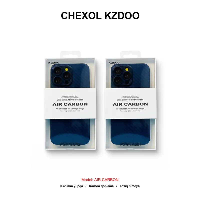 CHEXOL KZDOO AIR CARBON IP15 PRO BLACK