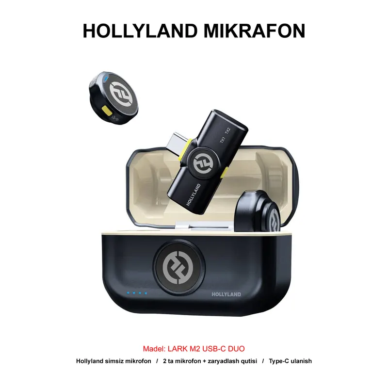 MIKROFON HOLLYLAND LARK M2 USB-C DUO