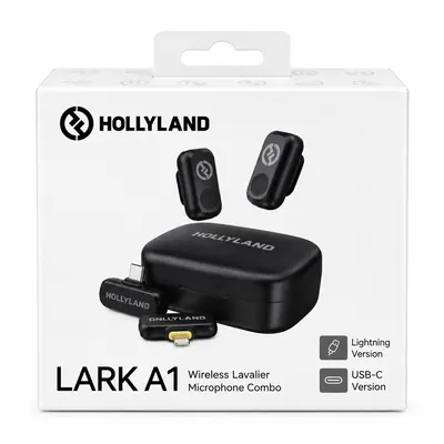 MIKROFON HOLLYLAND LARK A1 COMBO BLACK