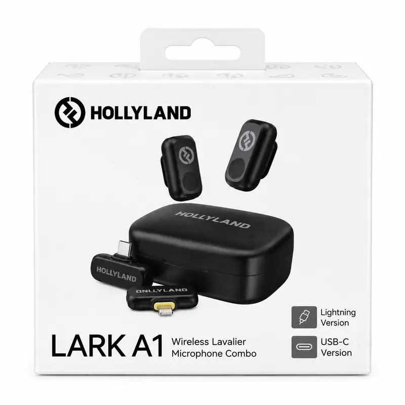 MIKROFON HOLLYLAND LARK A1 COMBO BLACK