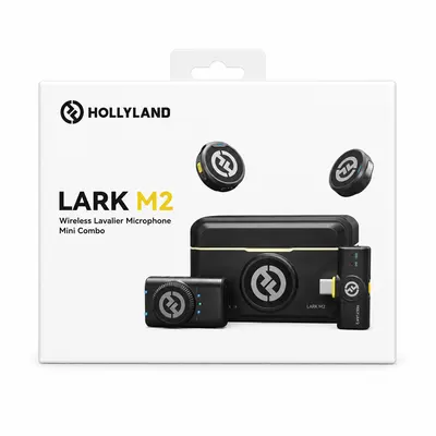MIKROFON HOLLYLAND LARK M2 MINI COMBO BLACK