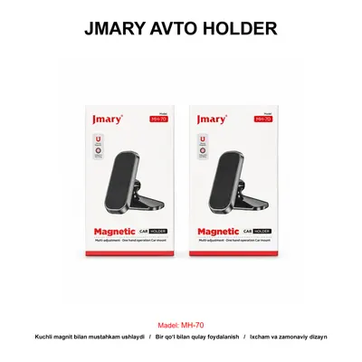 AVTO HOLDER JMARY MH-70 BLACK