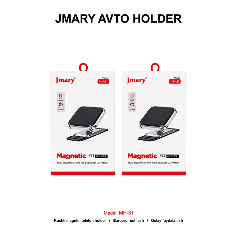 AVTO HOLDER JMARY MH-81 SILVER