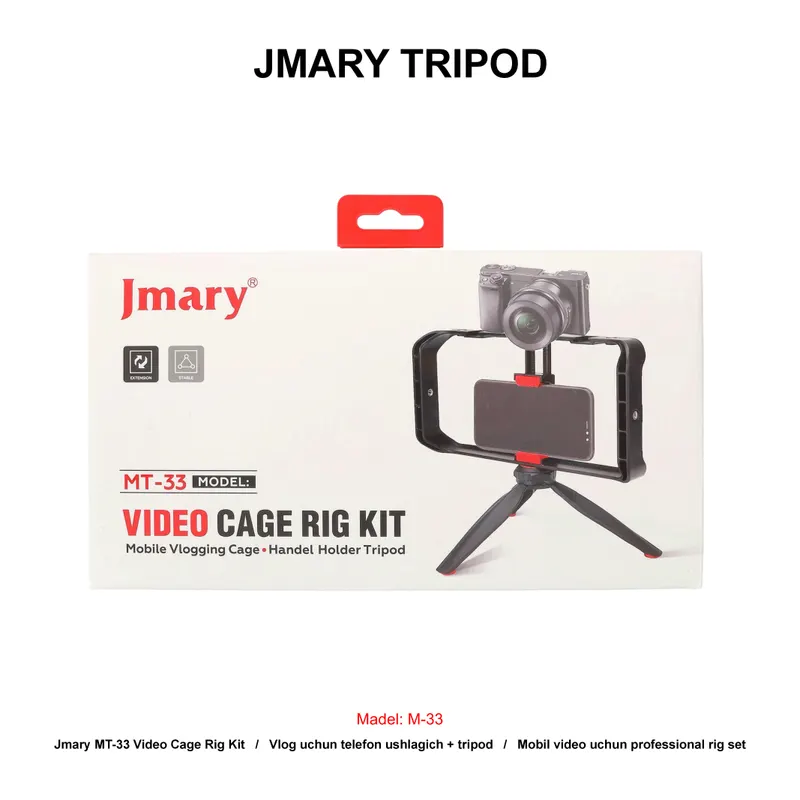 TRIPOD JMARY MT-33 BLACK