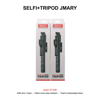SELFI+TRIPOD JMARY KT-239 BLACK