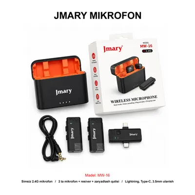 MIKROFON JMARY MW-16 BLACK