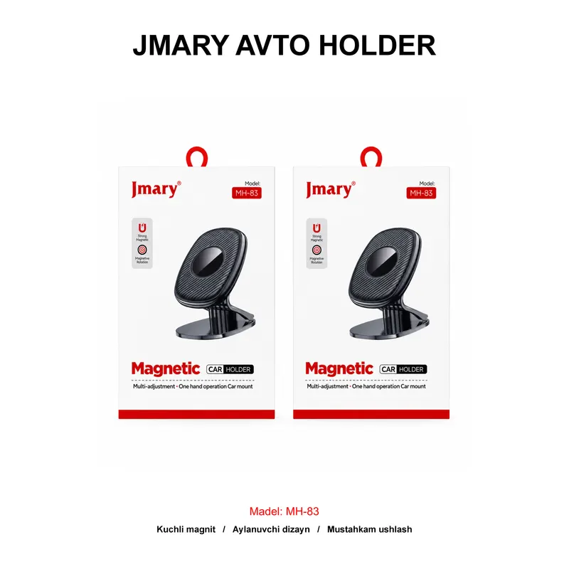 AVTO HOLDER JMARY MH-83 BLACK