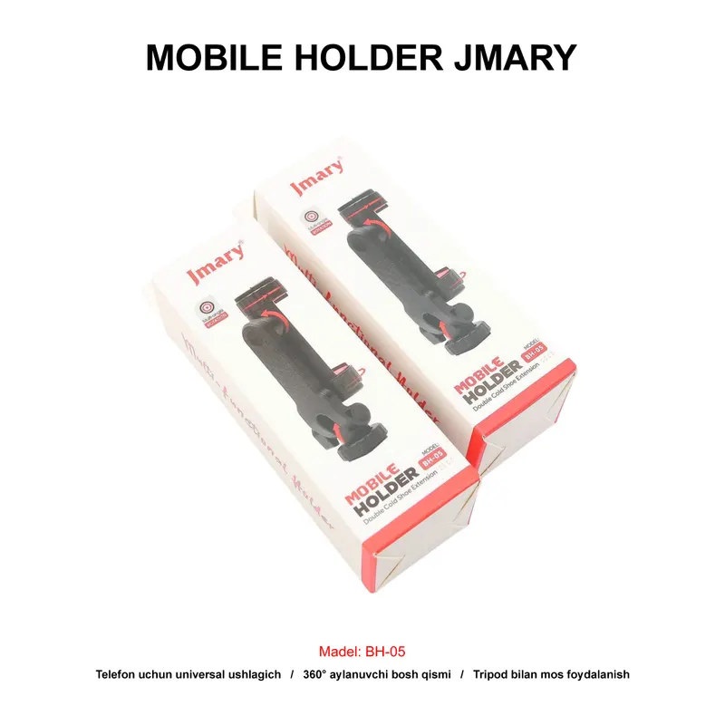 MOBILE HOLDER JMARY BH-05 BLACK