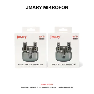 MIKROFON JMARY MW-17 BLACK
