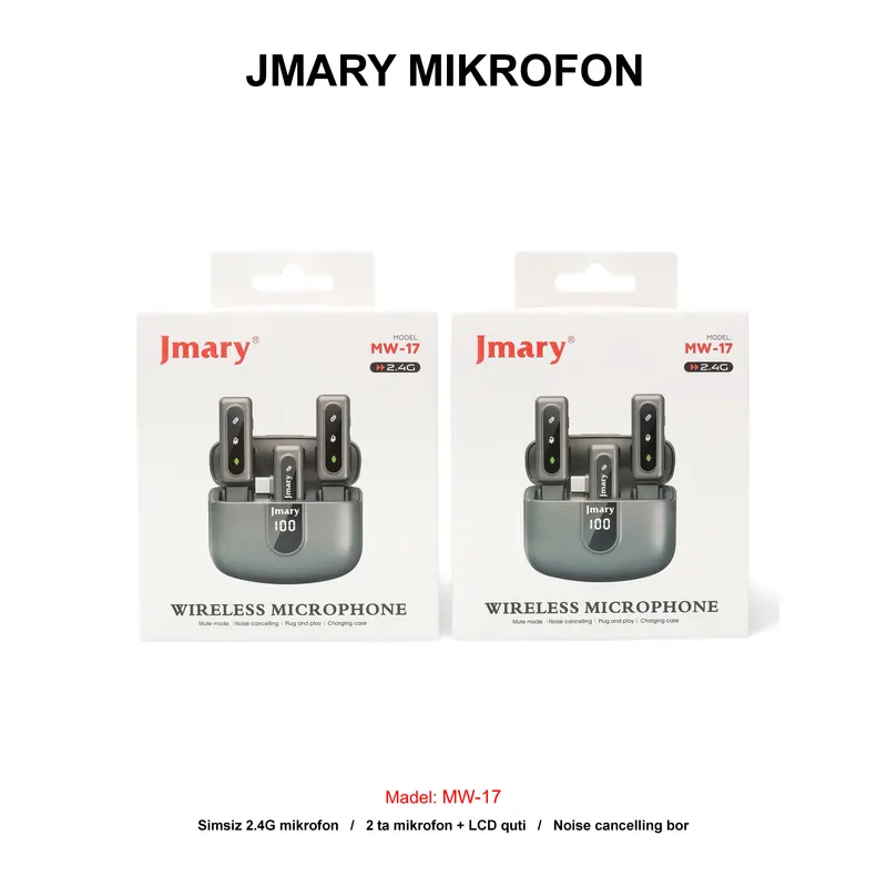 MIKROFON JMARY MW-17 BLACK