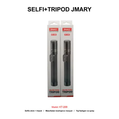 SELFI+TRIPOD JMARY KT-209 BLACK