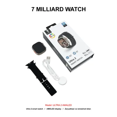 WATCH 7 MILLIARD ULTRA 2 AMOLED 7MWUA203BK BLACK