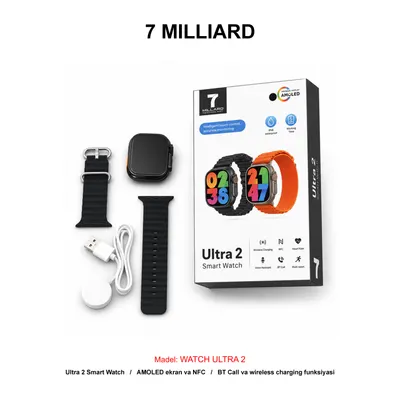 WATCH 7 MILLIARD ULTRA 2 7MSWU202BK BLACK
