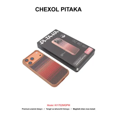 CHEXOL PITAKA PRO GUARD KI1702MGPM IP17 PRO MAX SUNSET