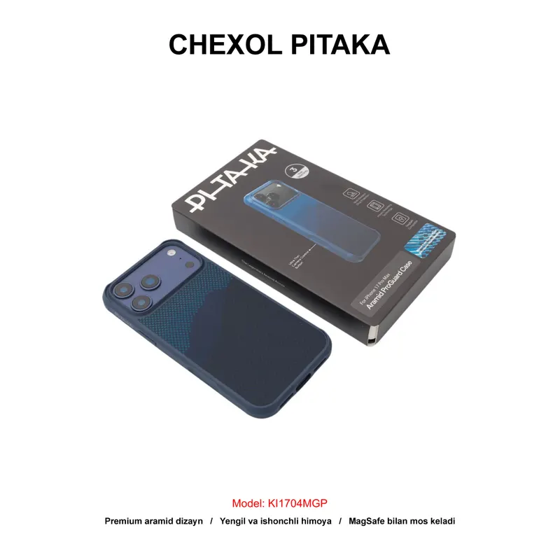 CHEXOL PITAKA PRO GUARD KI1704MGP IP17 PRO OVER THE HORIZON