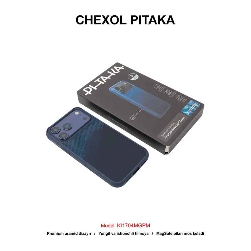 CHEXOL PITAKA PRO GUARD KI1704MGPM IP17 PRO MAX OVER THE HORIZON