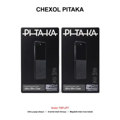 CHEXOL PITAKA ULTRA SLIM FBFLIP7 SAM Z FLIP 7 BLACK/GRAY