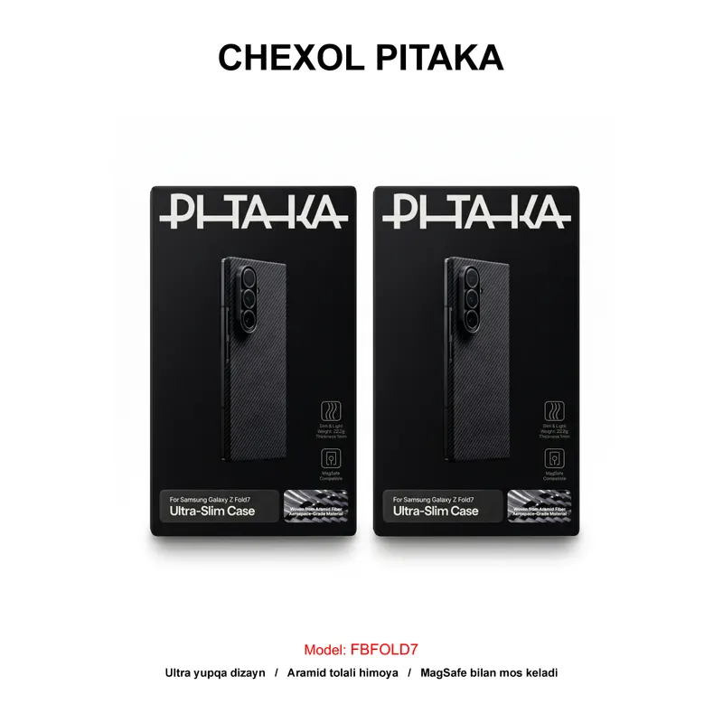 CHEXOL PITAKA ULTRA SLIM FBFOLD7 SAM Z FOLD 7 BLACK/GRAY