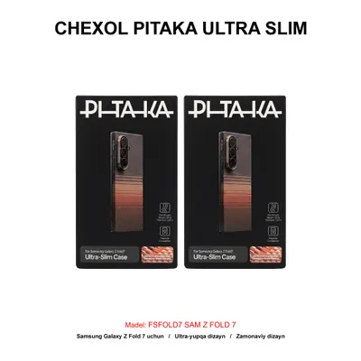 CHEXOL PITAKA ULTRA SLIM FSFOLD7 SAM Z FOLD 7 SUNSET