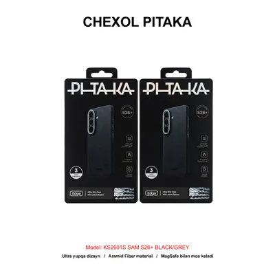 CHEXOL PITAKA ULTRA SLIM KS2601S SAM S26+ BLACK/GREY