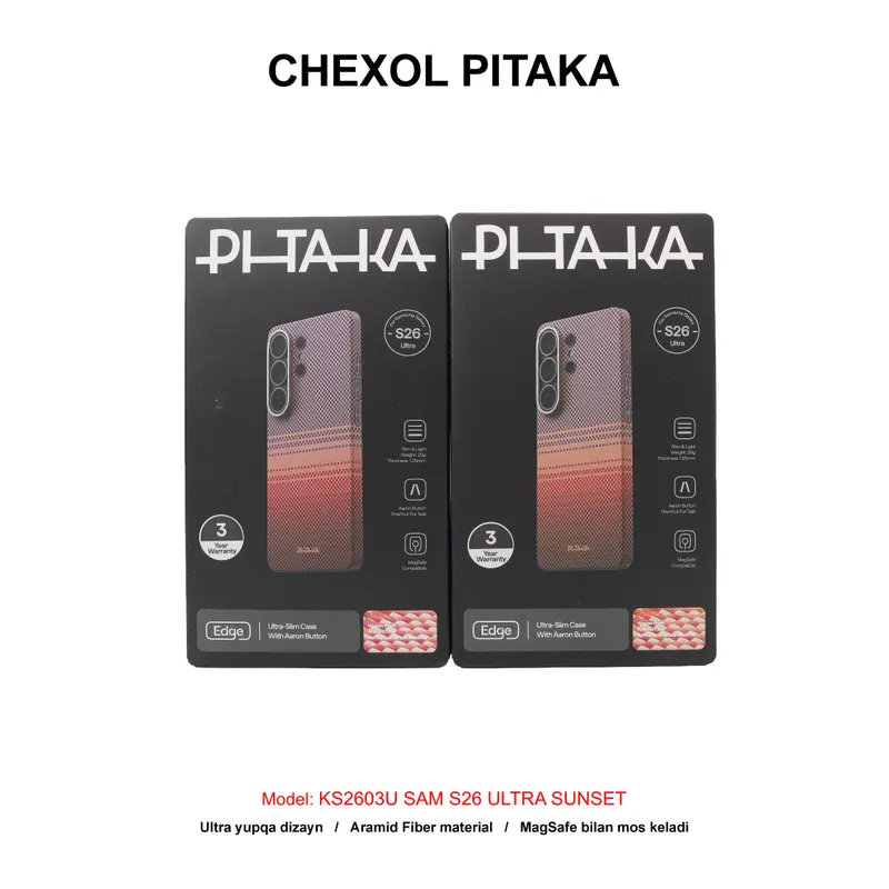 CHEXOL PITAKA ULTRA SLIM KS2603U SAM S26 ULTRA SUNSET