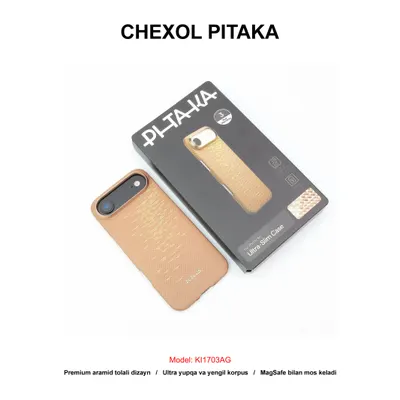 CHEXOL PITAKA KI1703AG IP17 AIR GOLDEN GLINT