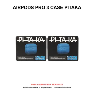 AIRPODS PRO 3 CASE PITAKA ARAMID FIBER APM2503 MOONRISE