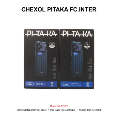 CHEXOL PITAKA FC.INTER ML1701P IP17 PRO BLACK/BLUE JERSEY