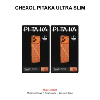 CHEXOL PITAKA ULTRA SLIM HR1701P IP17 PRO AMBER