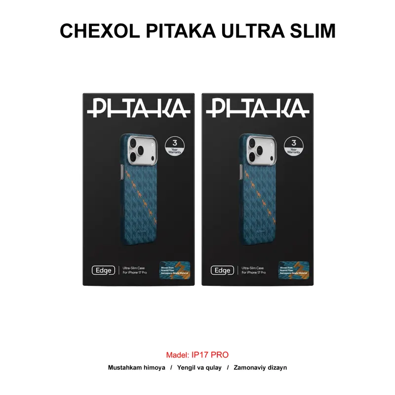 CHEXOL PITAKA ULTRA SLIM HR1702P IP17 PRO INDIGO