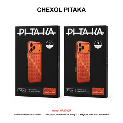 CHEXOL PITAKA ULTRA SLIM HR1701PM IP17 PRO MAX AMBER