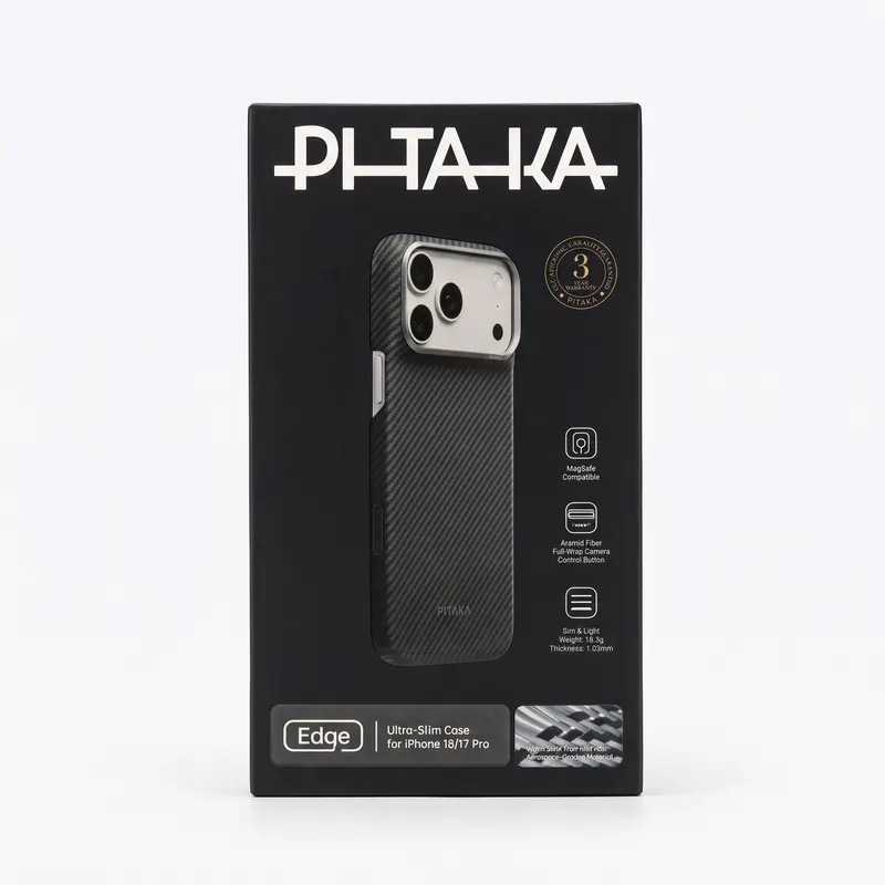 CHEXOL PITAKA ULTRA SLIM KI1801P IP18 PRO BLACK/GREY