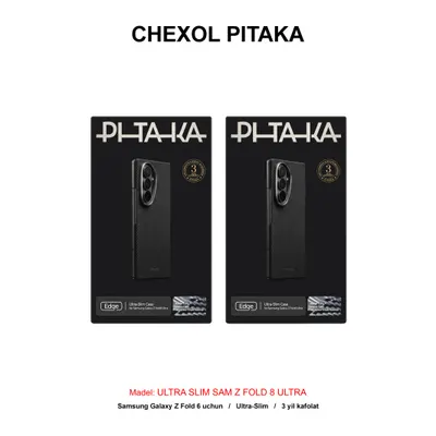 CHEXOL PITAKA ULTRA SLIM FBFOLD8 SAM Z FOLD 8 ULTRA BLACK/GRAY