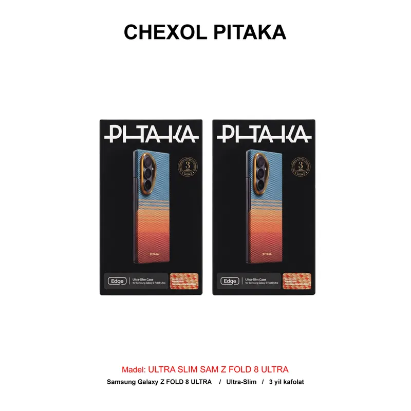 CHEXOL PITAKA ULTRA SLIM FSFOLD8 SAM Z FOLD 8 ULTRA SUNSET 2.0 DREAM-01