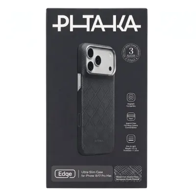 CHEXOL PITAKA ULTRA SLIM KI1815PM IP18 PRO MAX ARGYLE LAVA BLACK