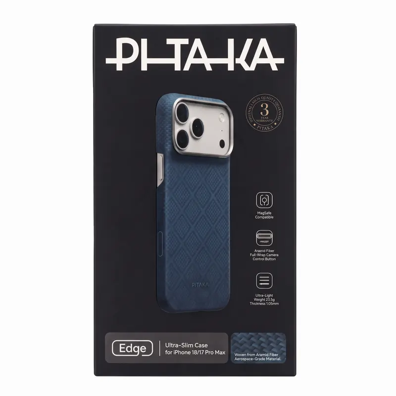CHEXOL PITAKA ULTRA SLIM KI1816PM IP18 PRO MAX ARGYLE ABYSS BLUE