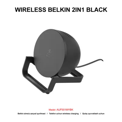 DUBAI WIRELESS BELKIN 2in1 AUF001MYBK BLACK
