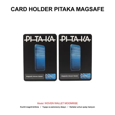 CARD HOLDER PITAKA MAGSAFE WOVEN WALLET MWW2403 MOONRISE