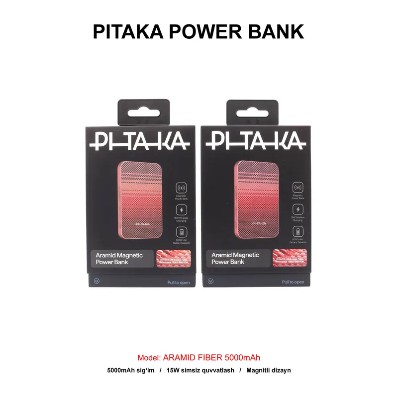 PB PITAKA ARAMID FIBER PBQ2402 5000mAh SUNSET