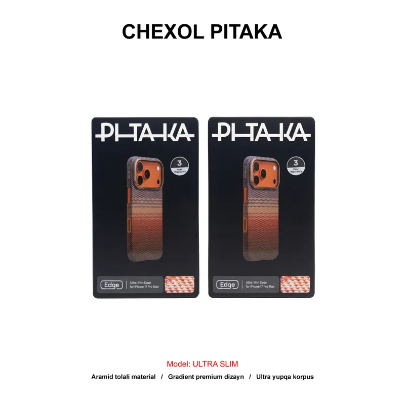 CHEXOL PITAKA ULTRA SLIM KI1702SPM IP17 PRO MAX SUNSET