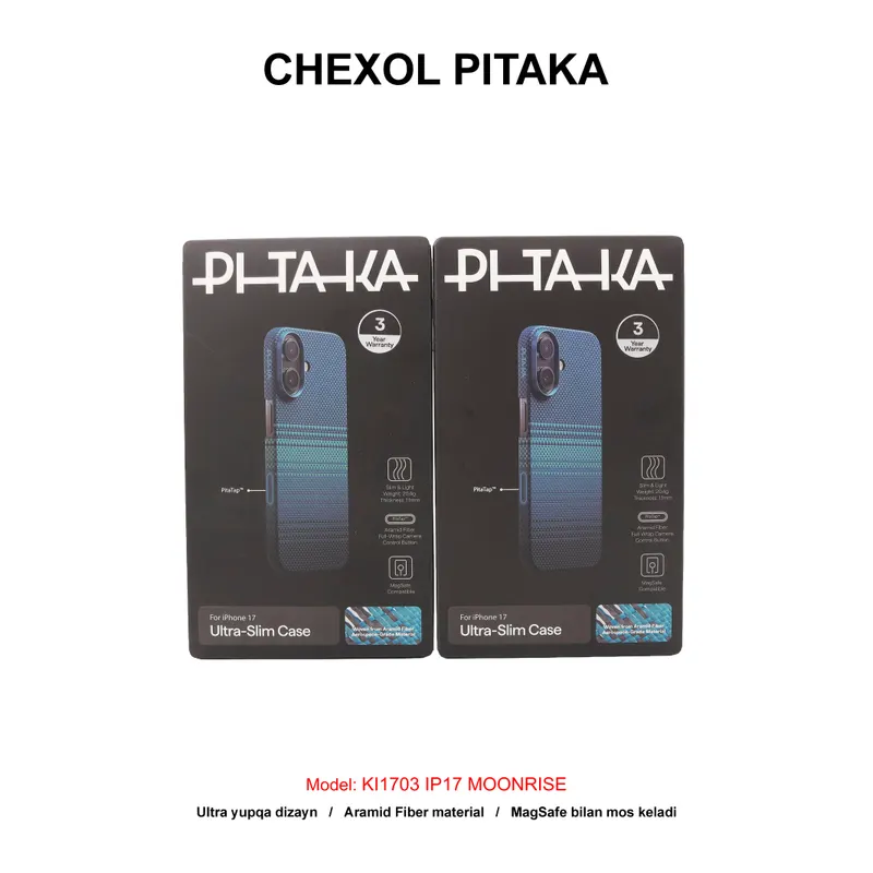 CHEXOL PITAKA ULTRA SLIM KI1703 IP17 MOONRISE